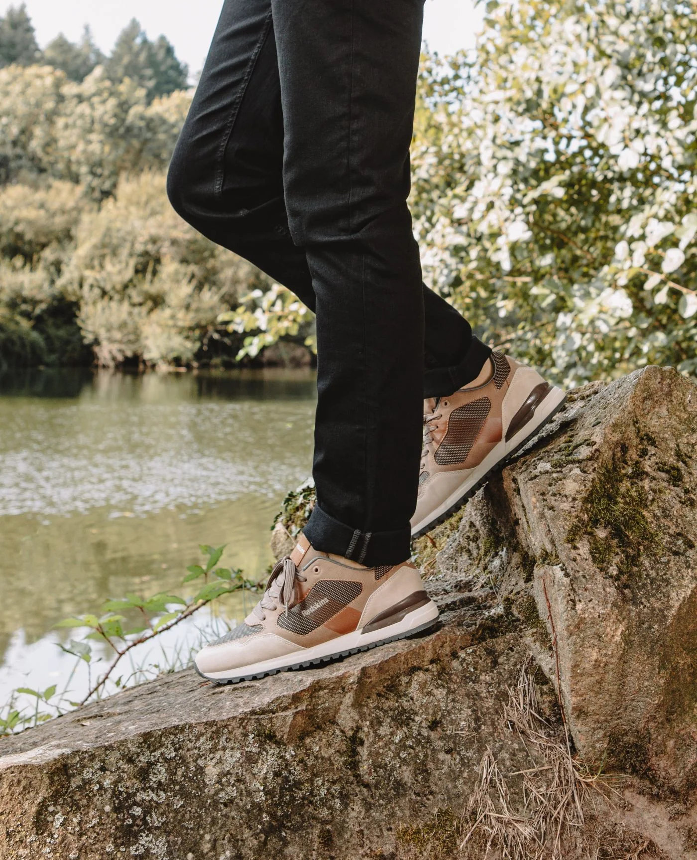 Baskets beiges OBVIOUS - Image 6