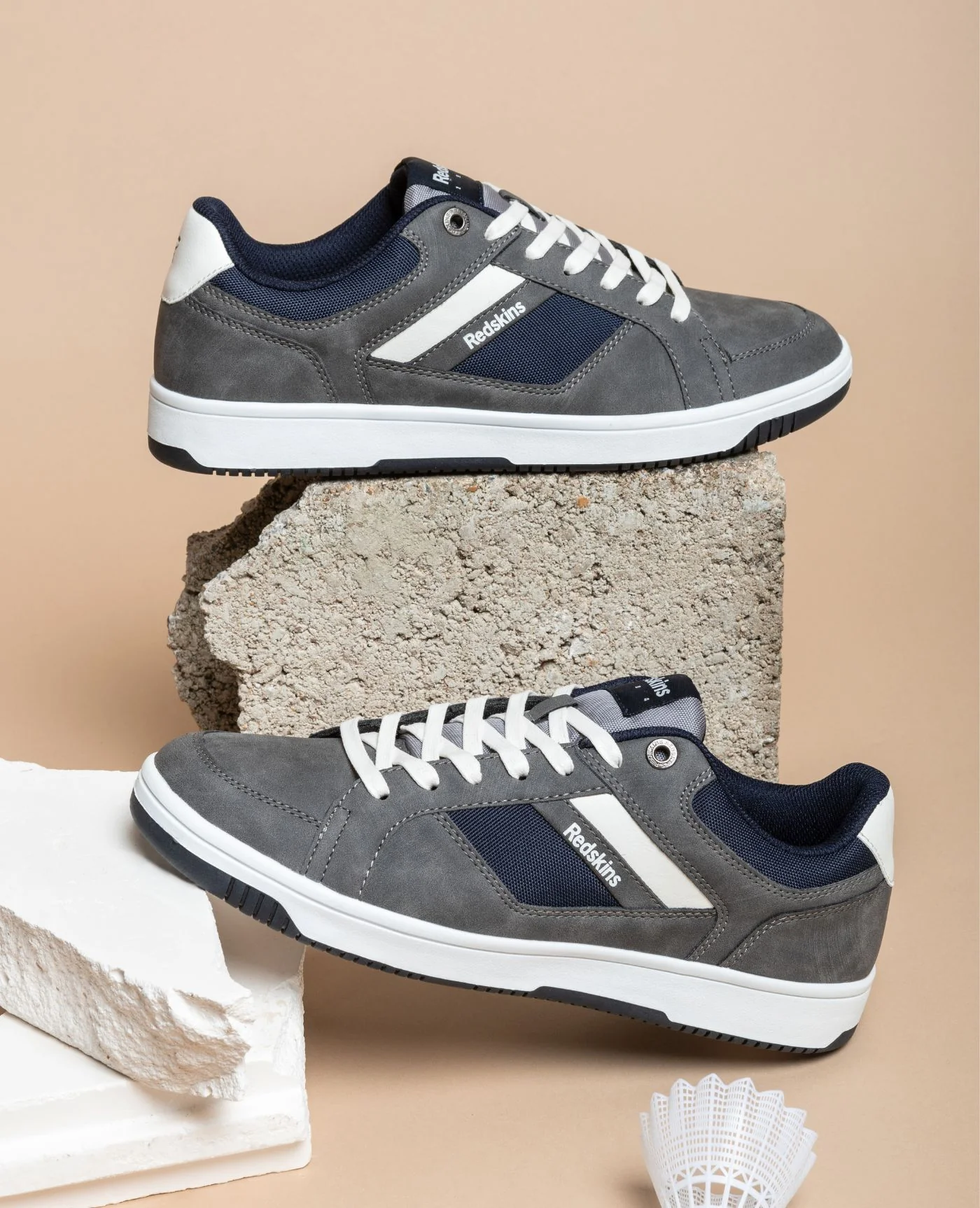 Baskets gris GANDHI - Image 4