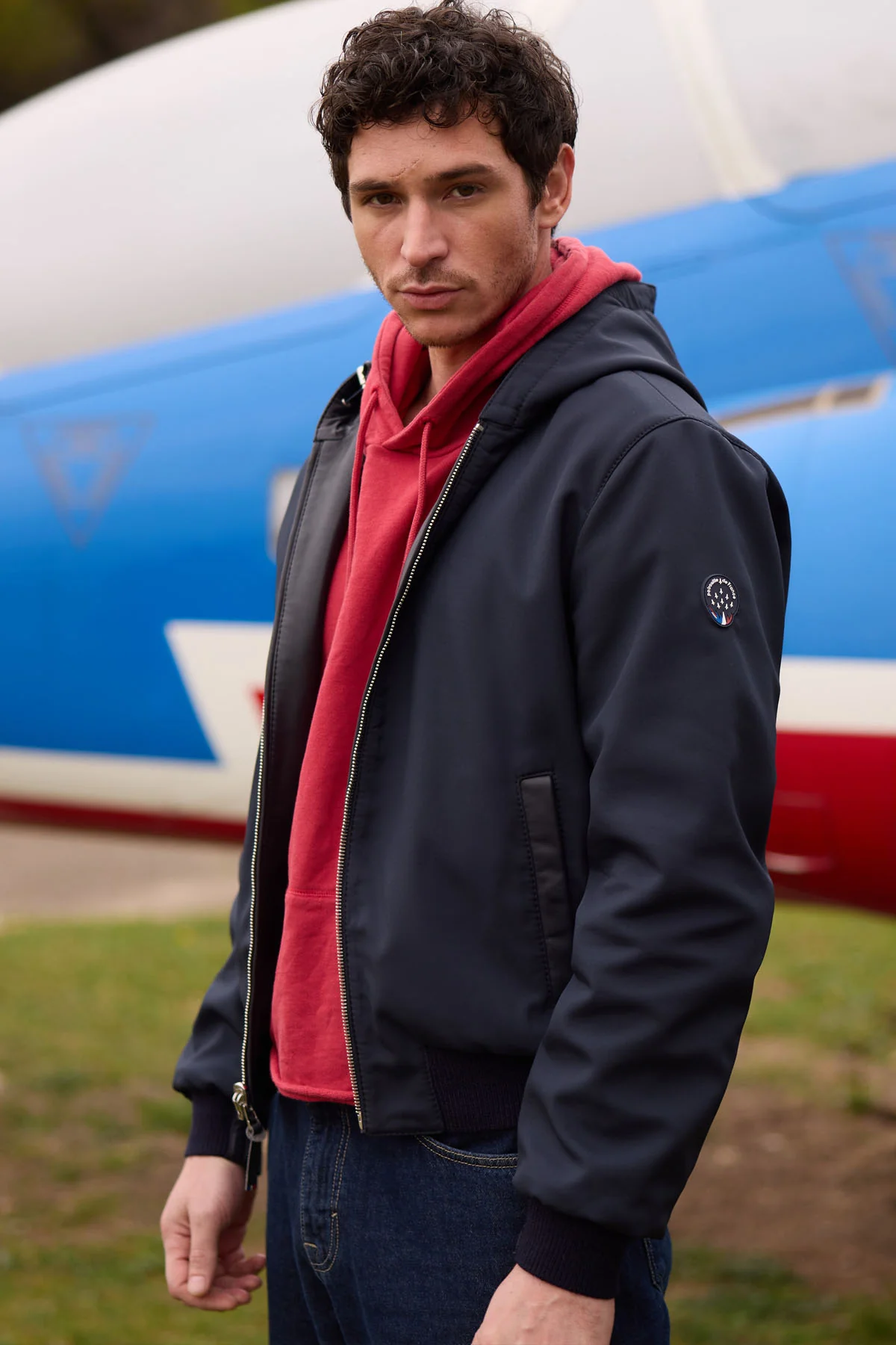 BLOUSON REVERSIBLE EN CUIR DRONE AIR - Image 3