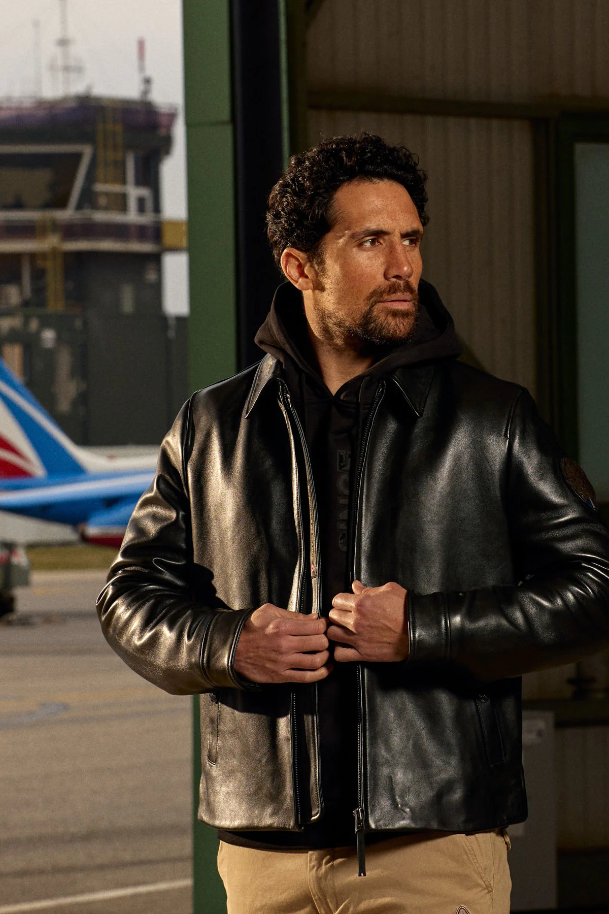 BLOUSON EN CUIR GUARD YCON - Image 3