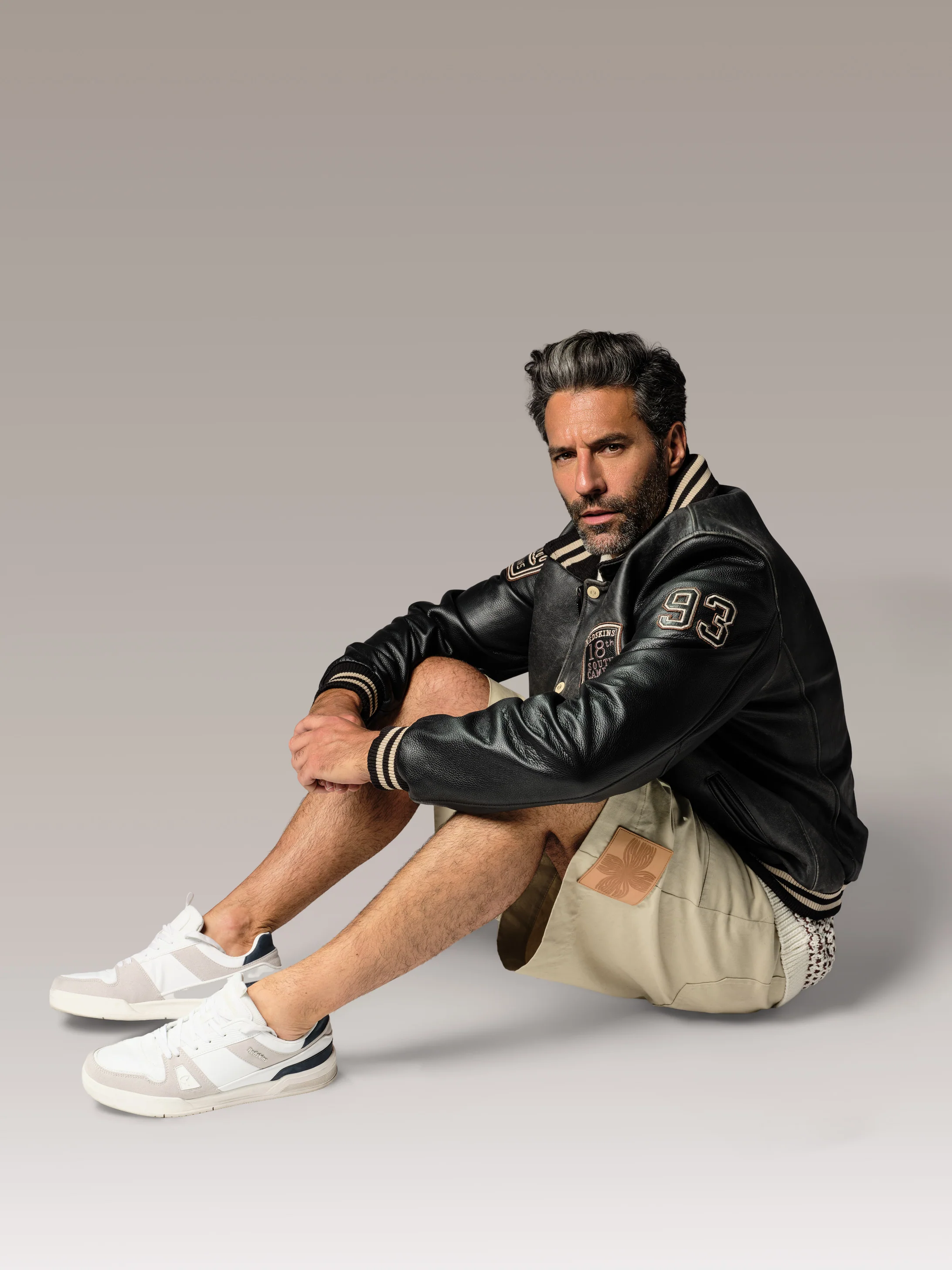 Blouson en cuir noir SKATBOARD COHIBA - Image 3