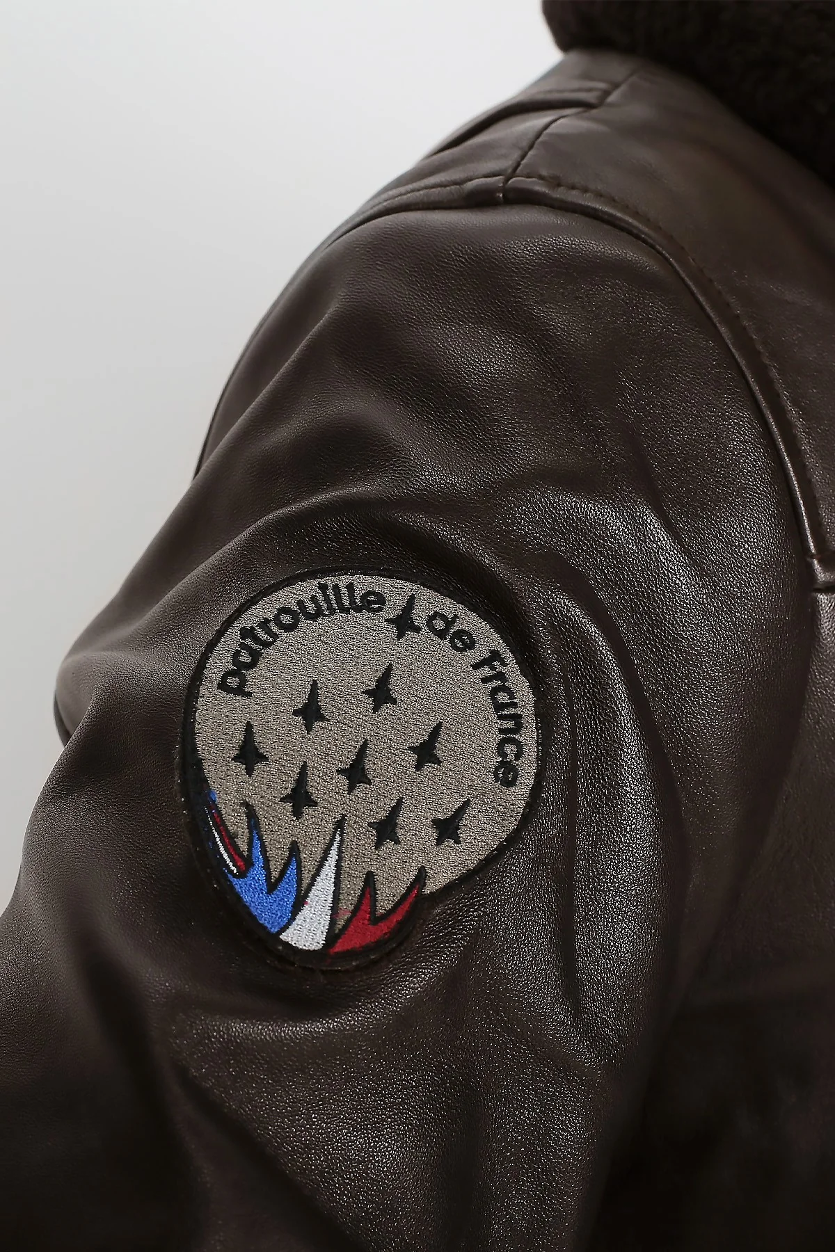 BLOUSON EN CUIR RAFAL 2.0 YCON Marron - Image 6