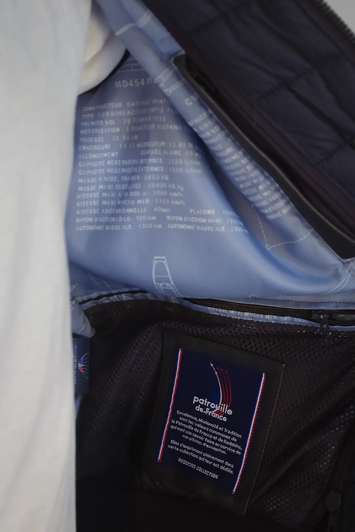 BLOUSON EN CUIR RAFAL 2.0 YCON Marine - Image 7