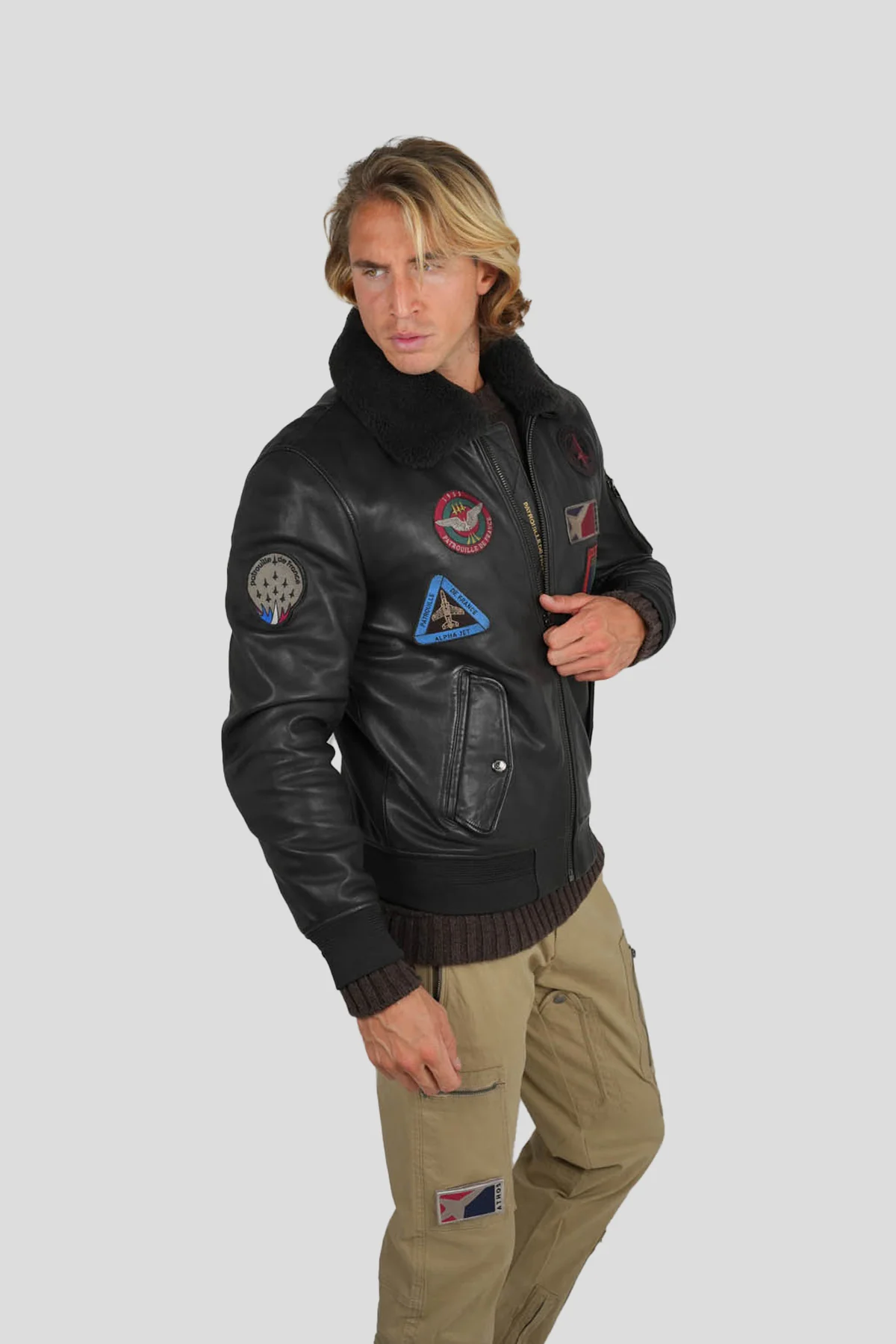 BLOUSON EN CUIR RANGER ALPHA - Image 6