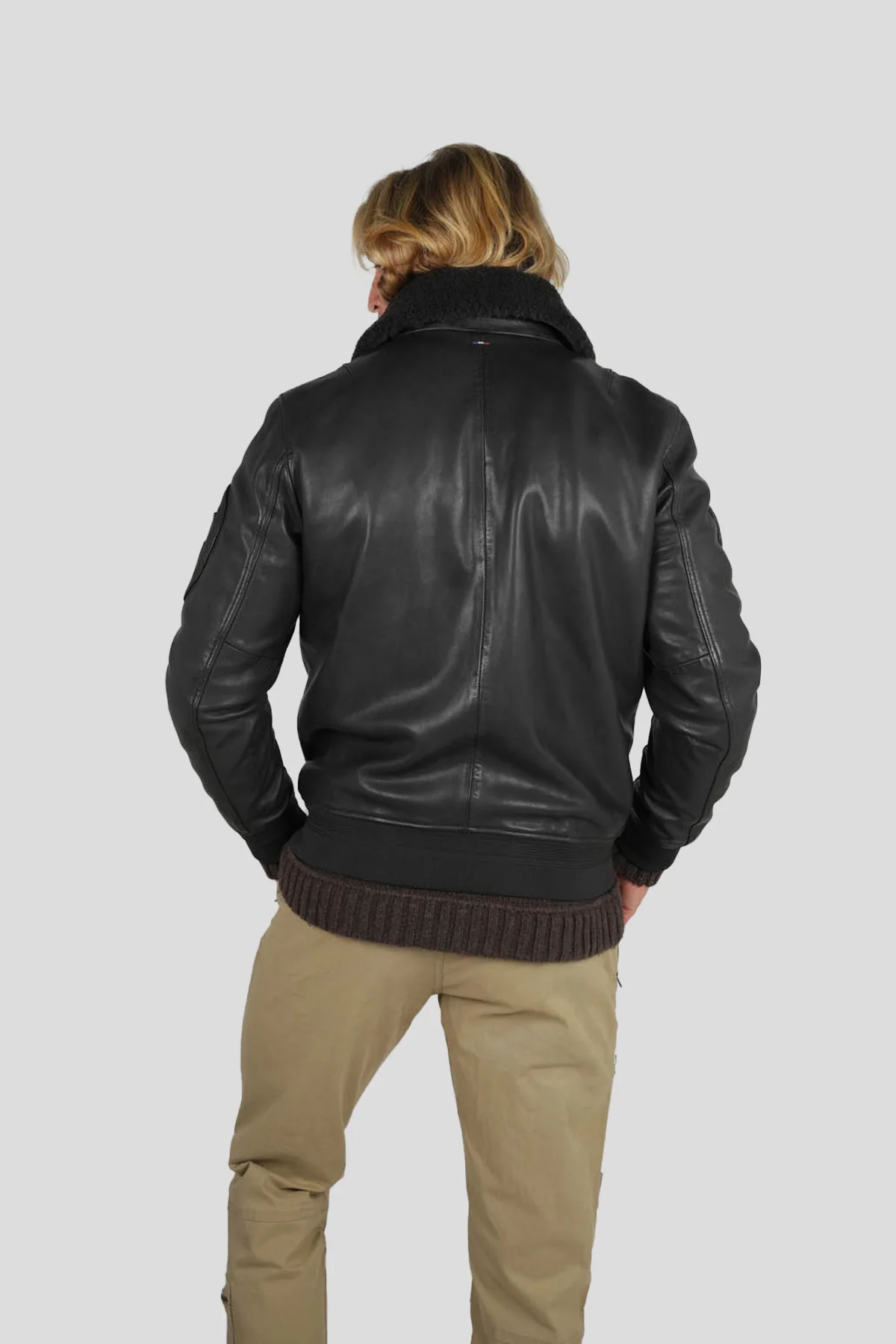 BLOUSON EN CUIR RANGER ALPHA - Image 7