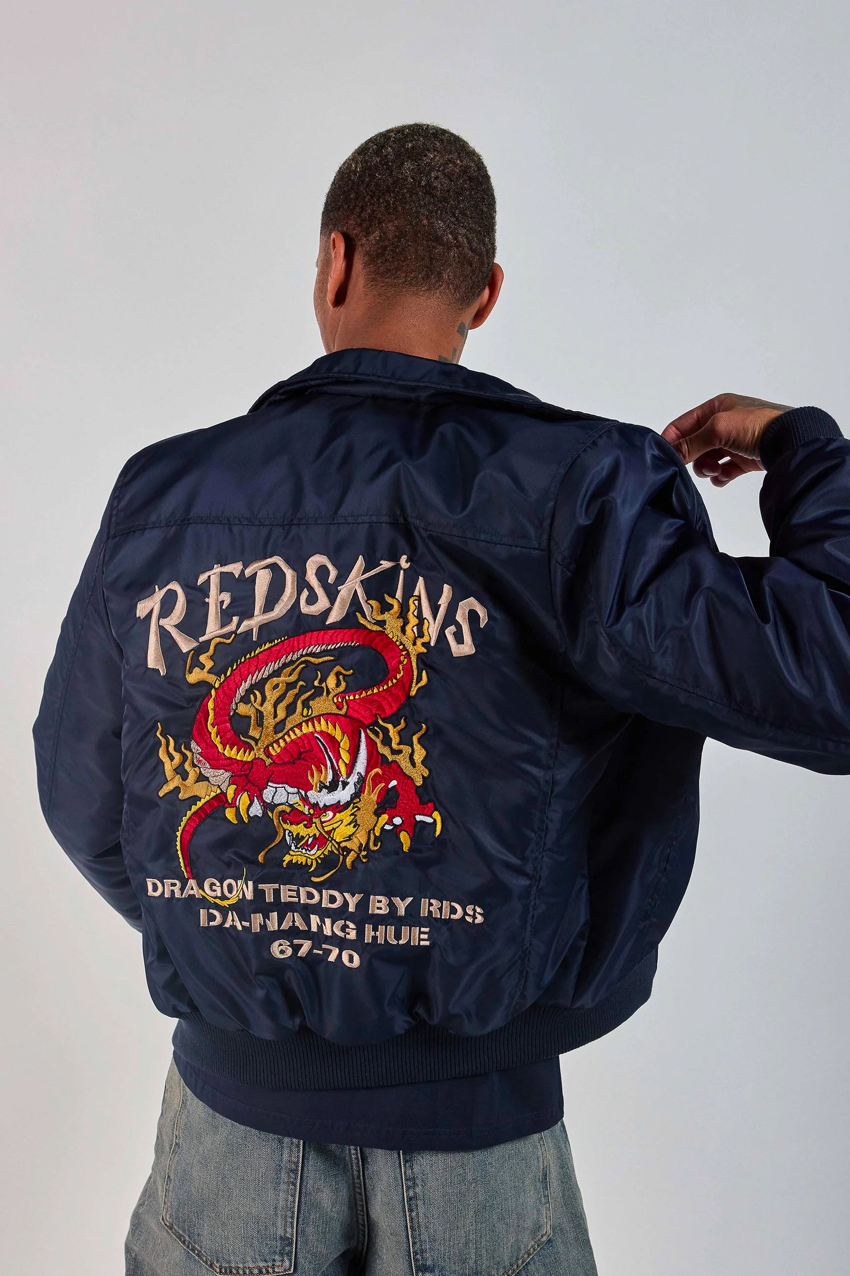 Bombers Dragon Fighter bleu marine - Image 3