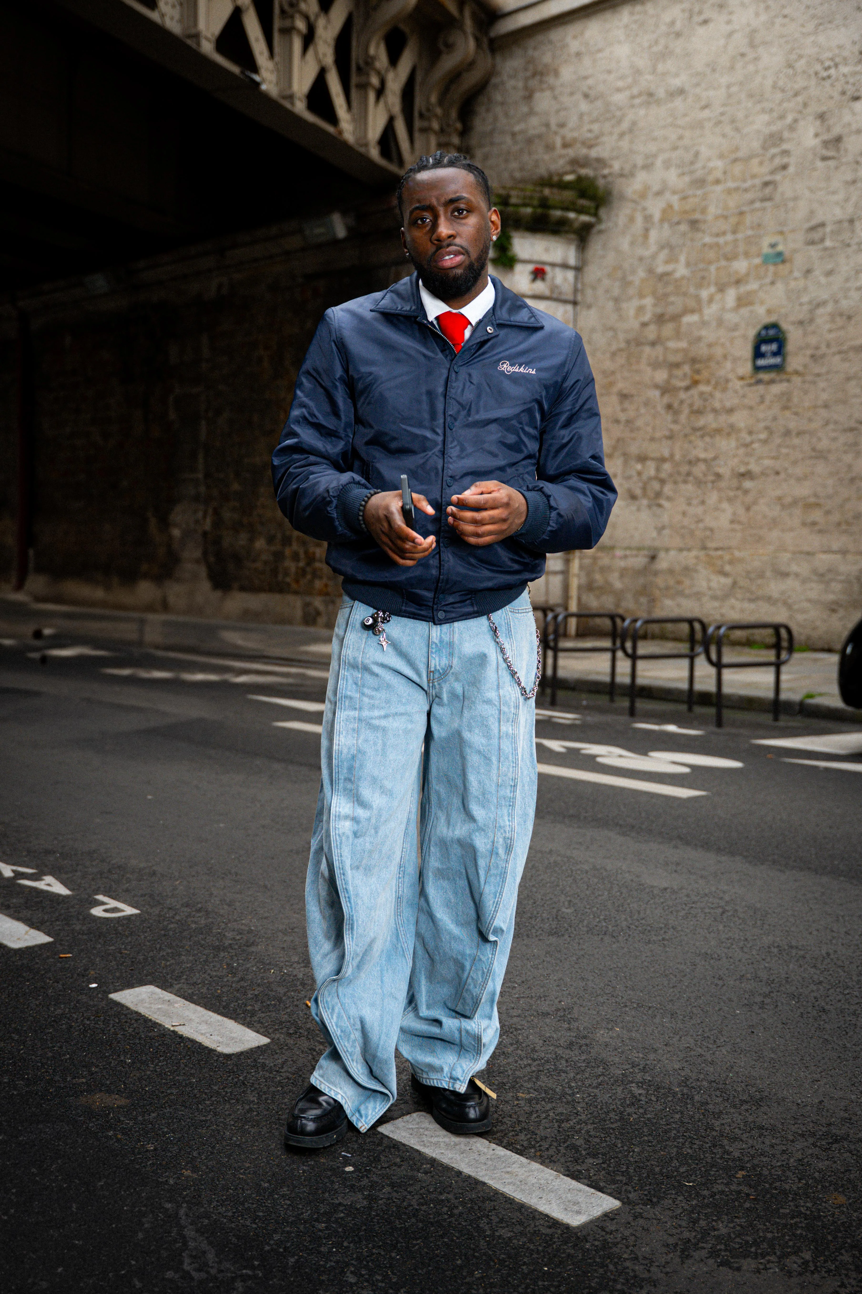 Bombers Dragon Fighter bleu marine - Image 7