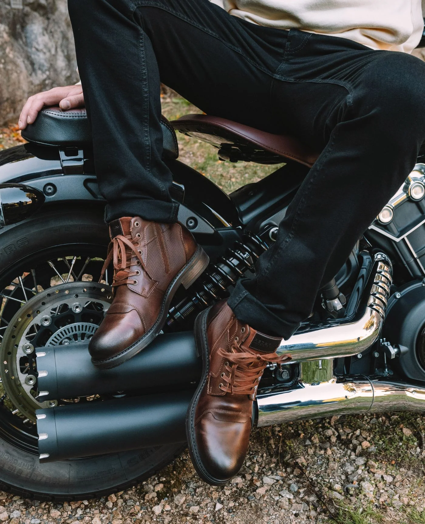 Boots marron BIBLIC - Image 6