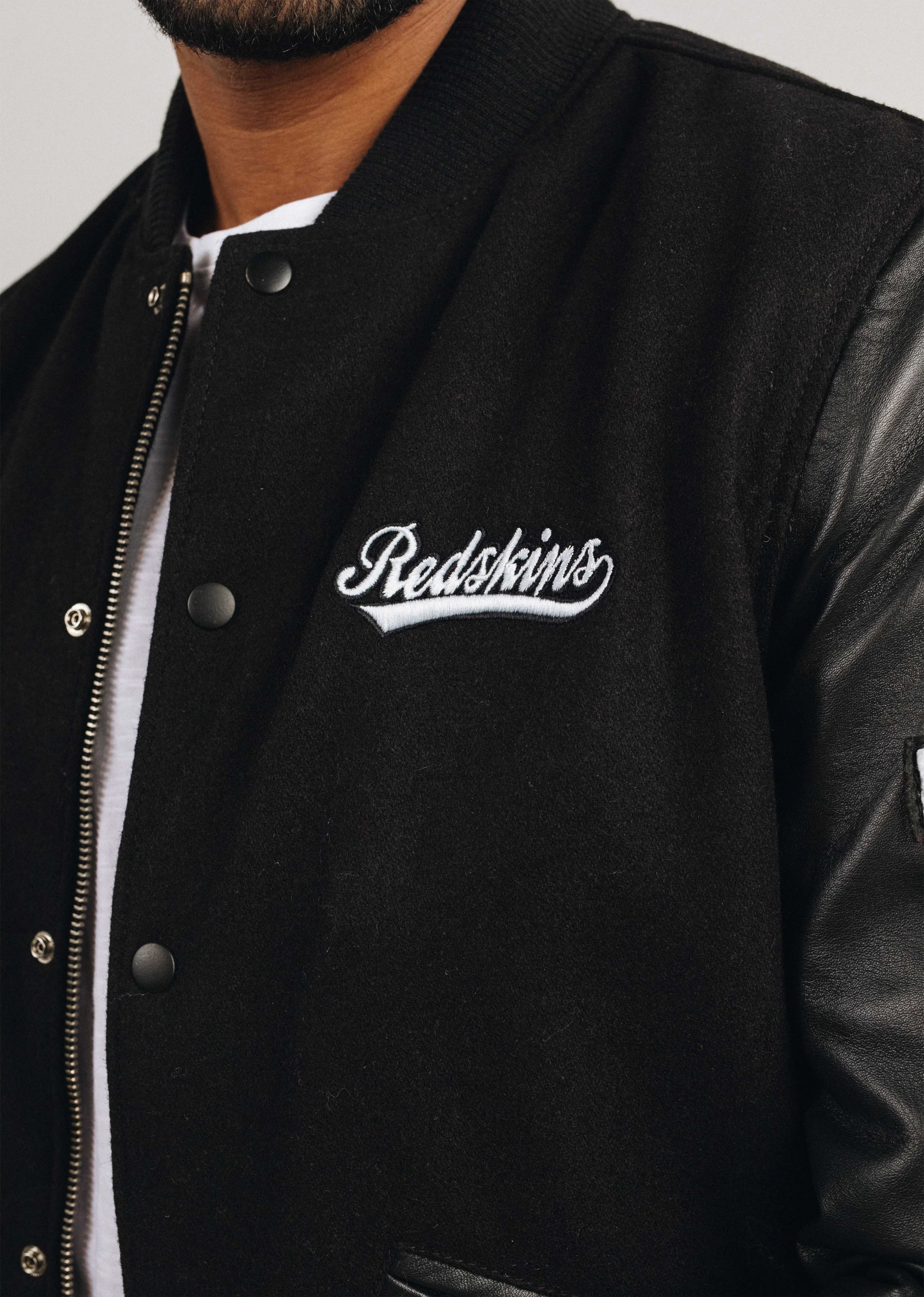 Cuir noir COLLEGE MICHIGAN - Image 7