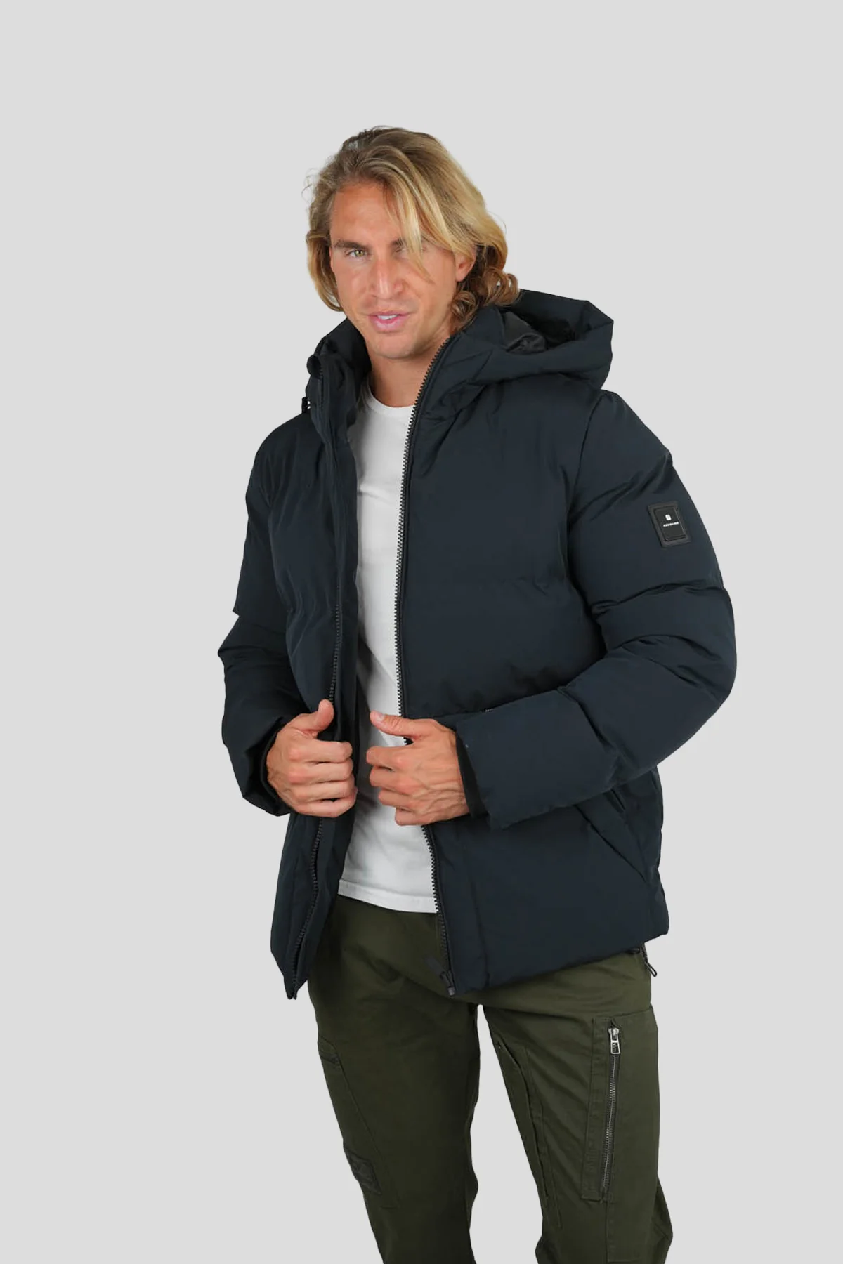 Doudoune bleu marine ALTAI KIRI - Image 3