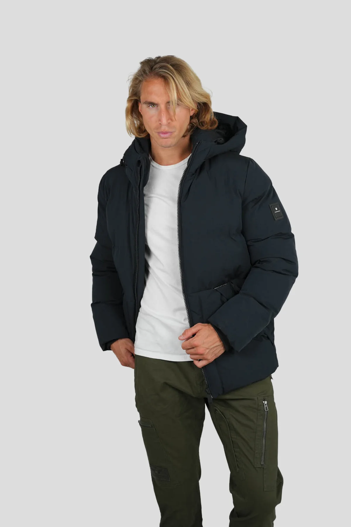 Doudoune bleu marine ALTAI KIRI - Image 5