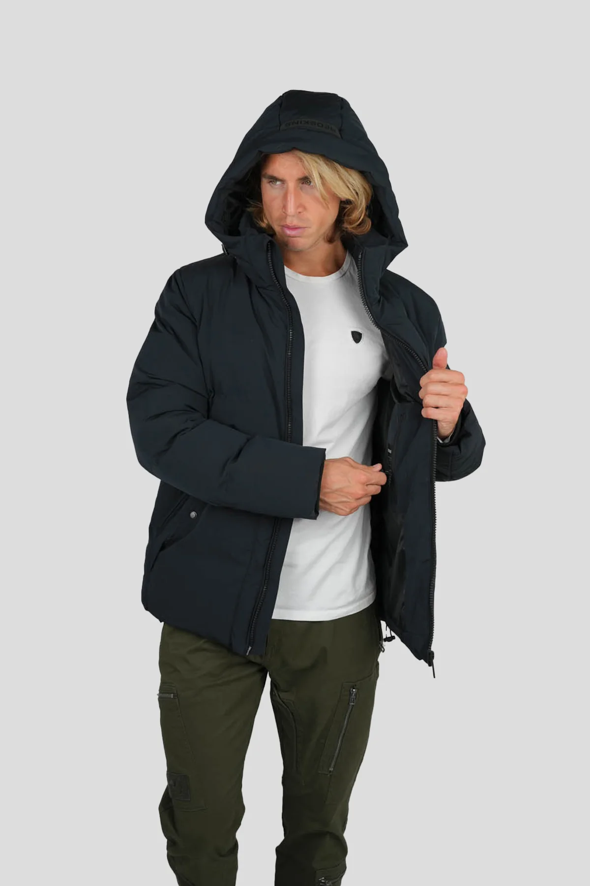 Doudoune bleu marine ALTAI KIRI - Image 7