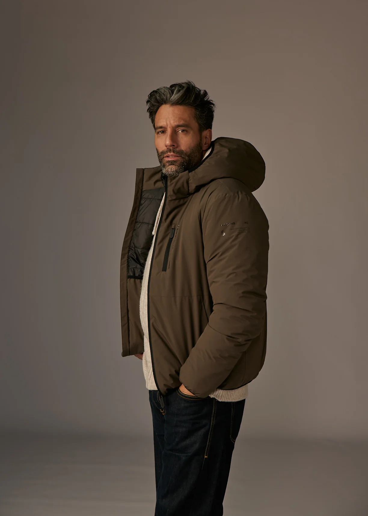 Doudoune grise MIGO ULTRA - Image 4