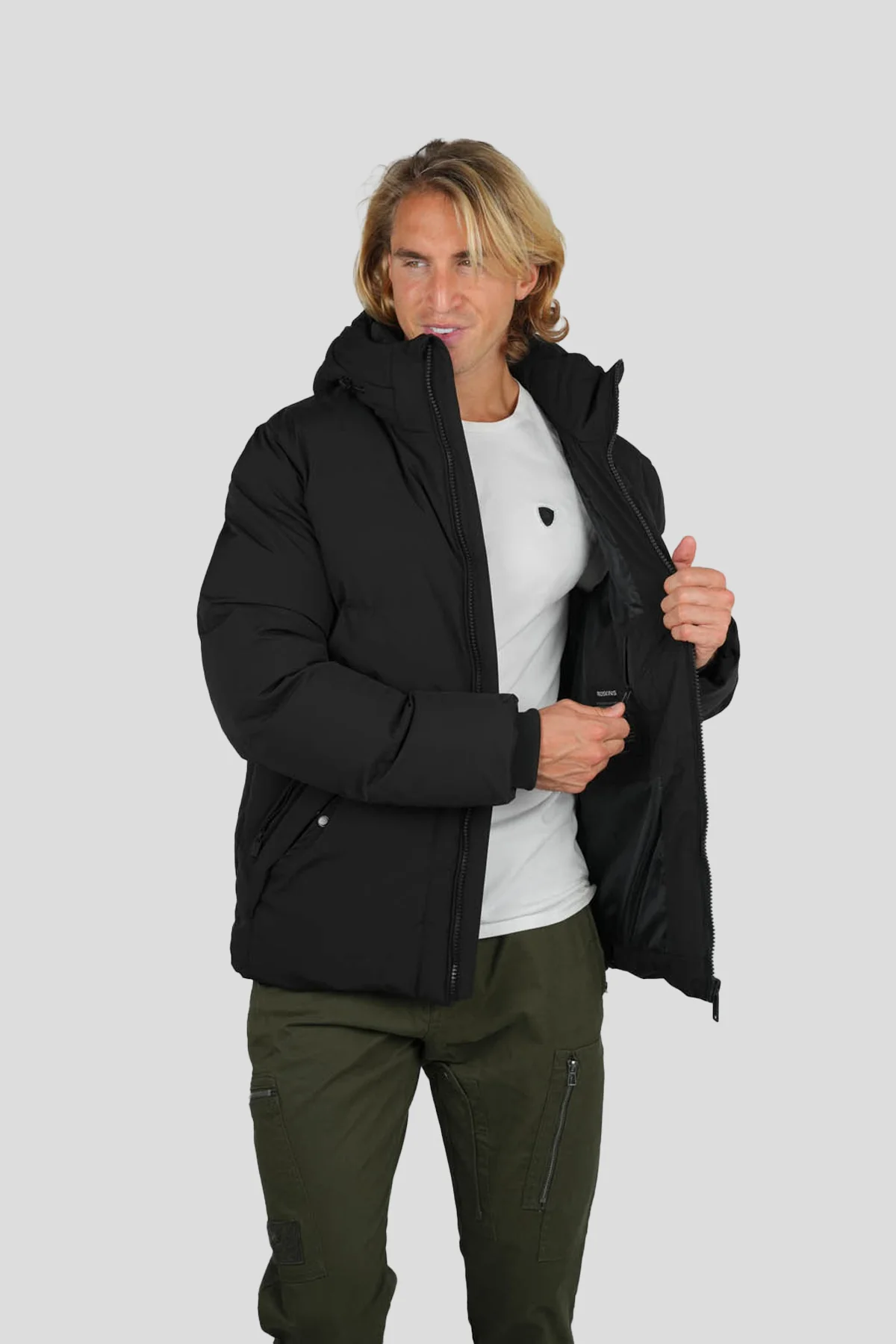 Doudoune noire ALTAI KIRI - Image 7