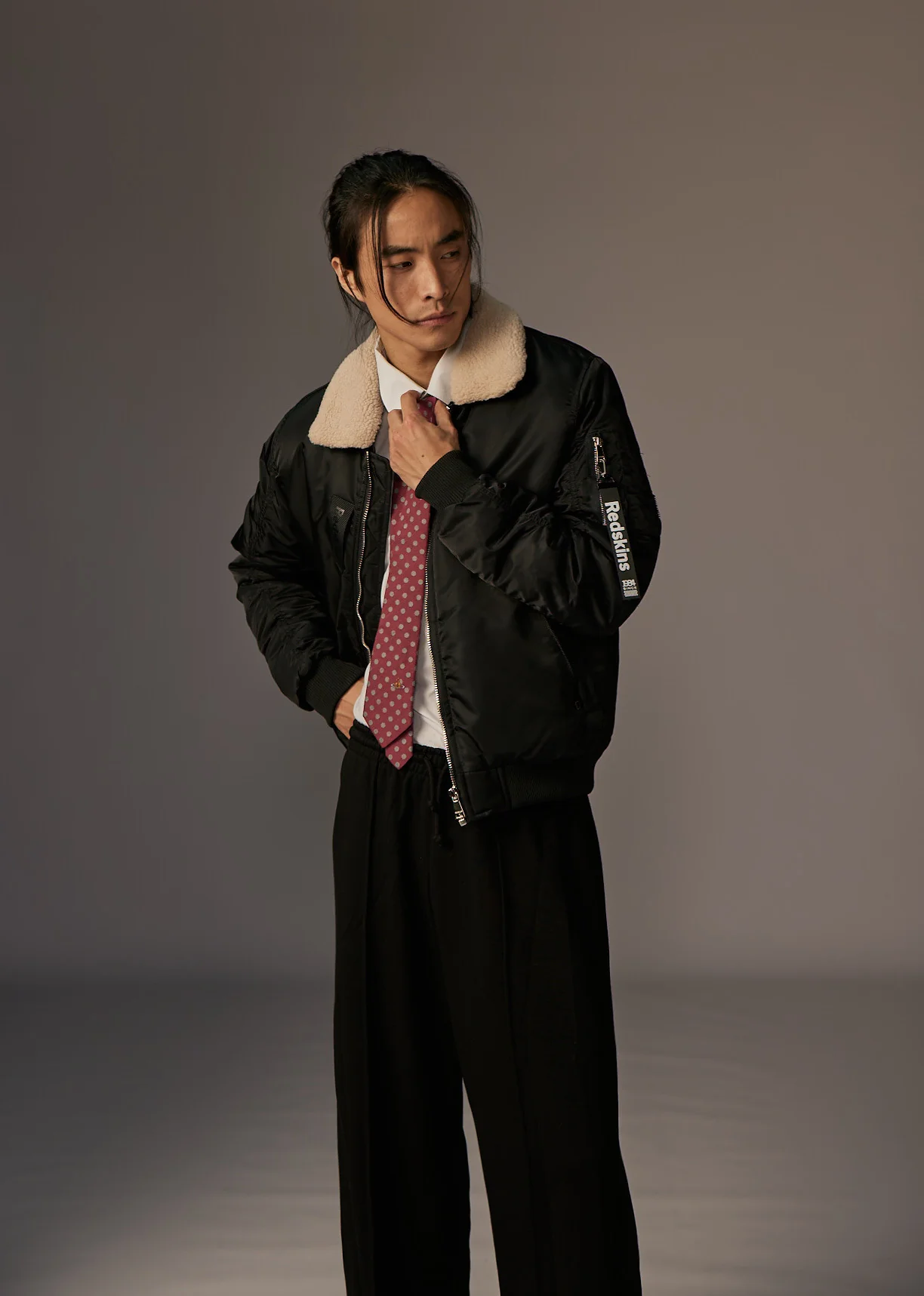 Doudoune noire TAGE ALLPORT - Image 4