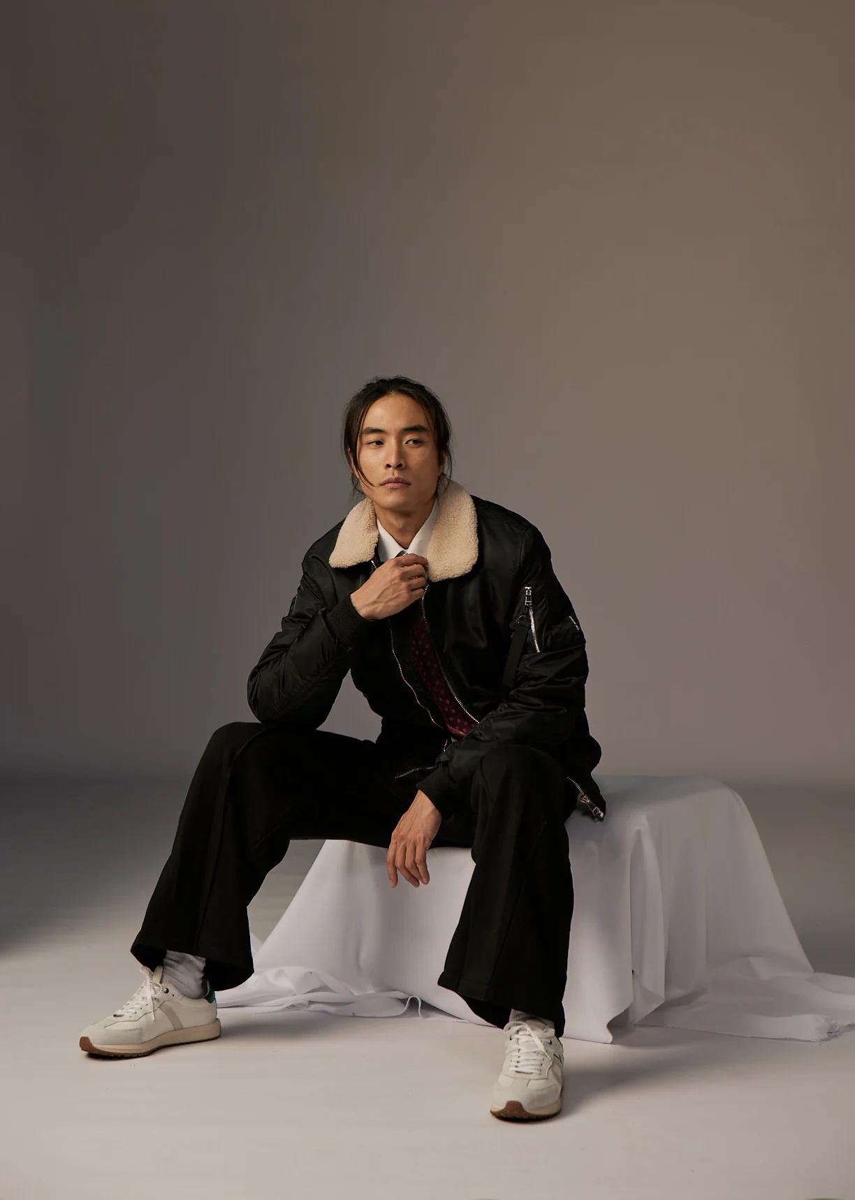 Doudoune noire TAGE ALLPORT - Image 5