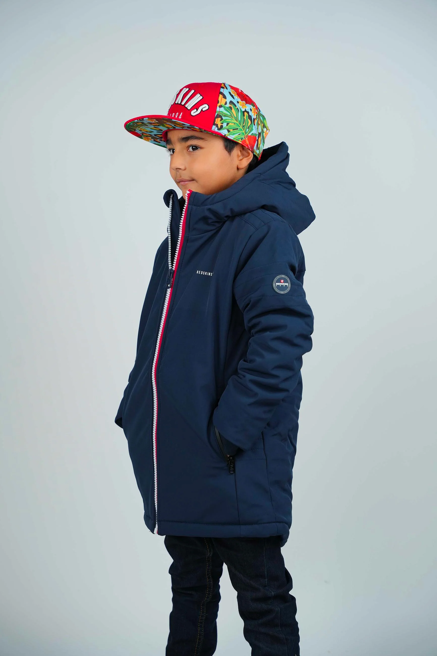 Parka junior bleu marine - Image 3