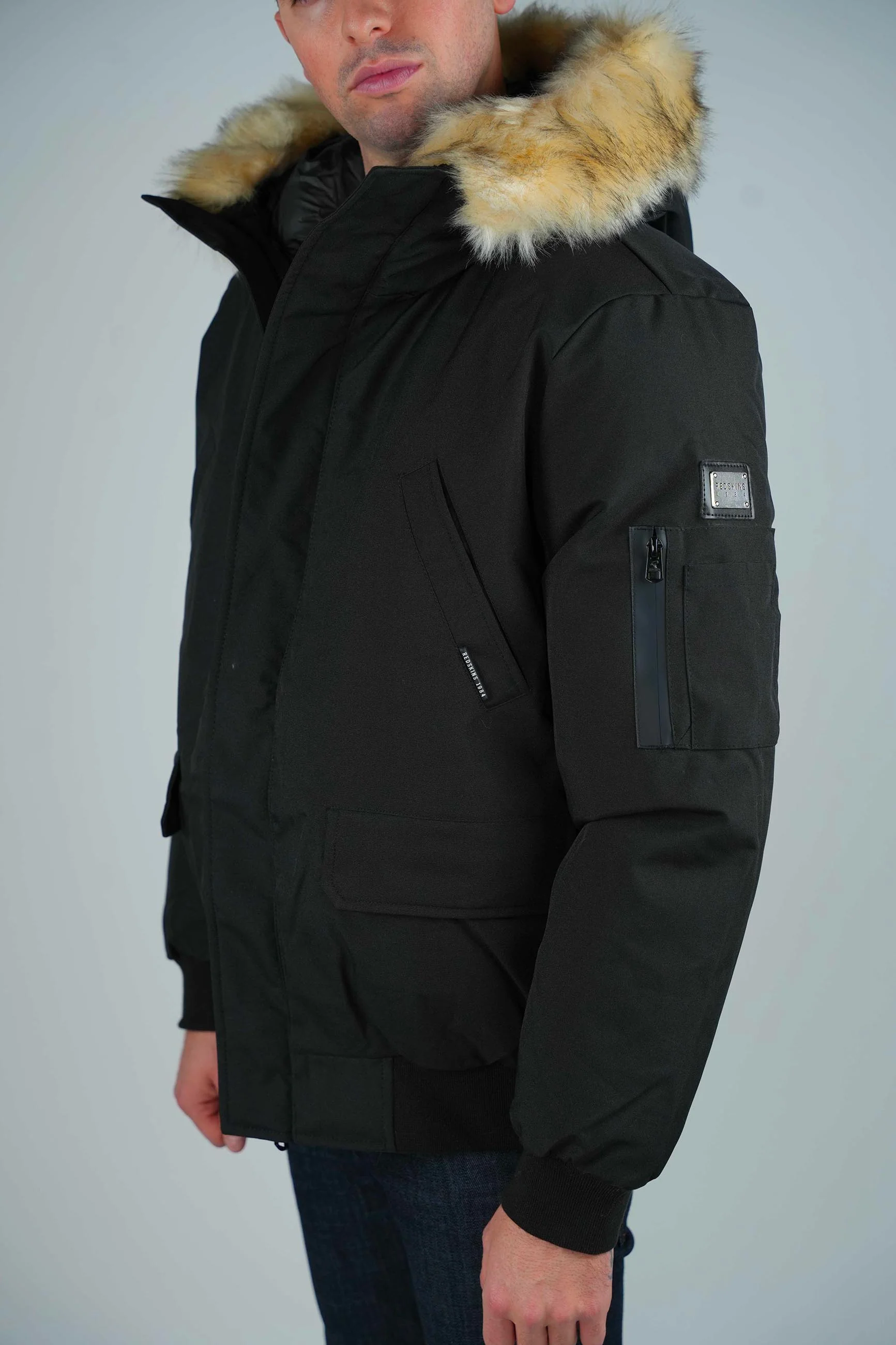 Parka noire indianapolis 7813 - Image 3