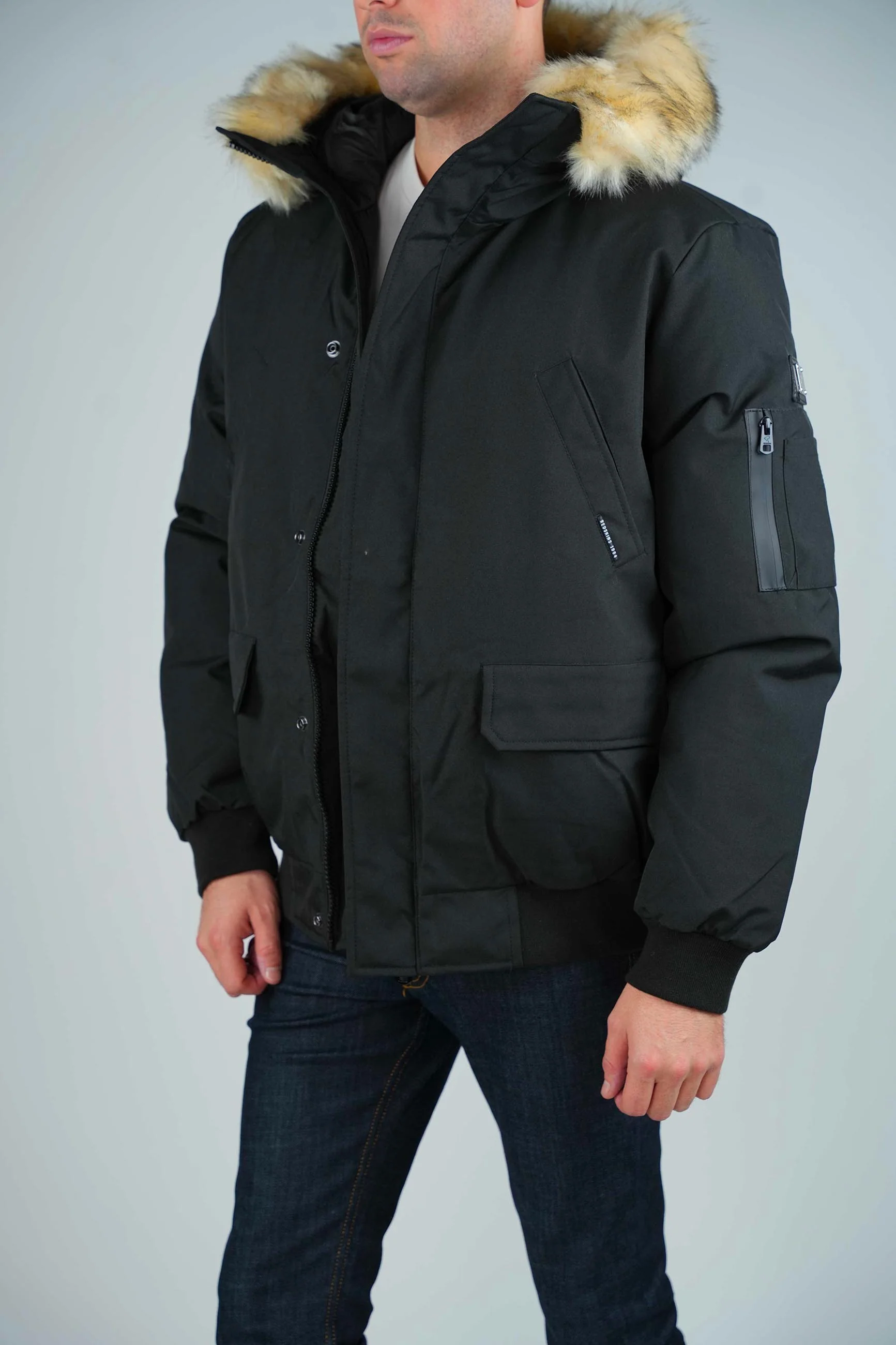 Parka noire indianapolis 7813 - Image 5