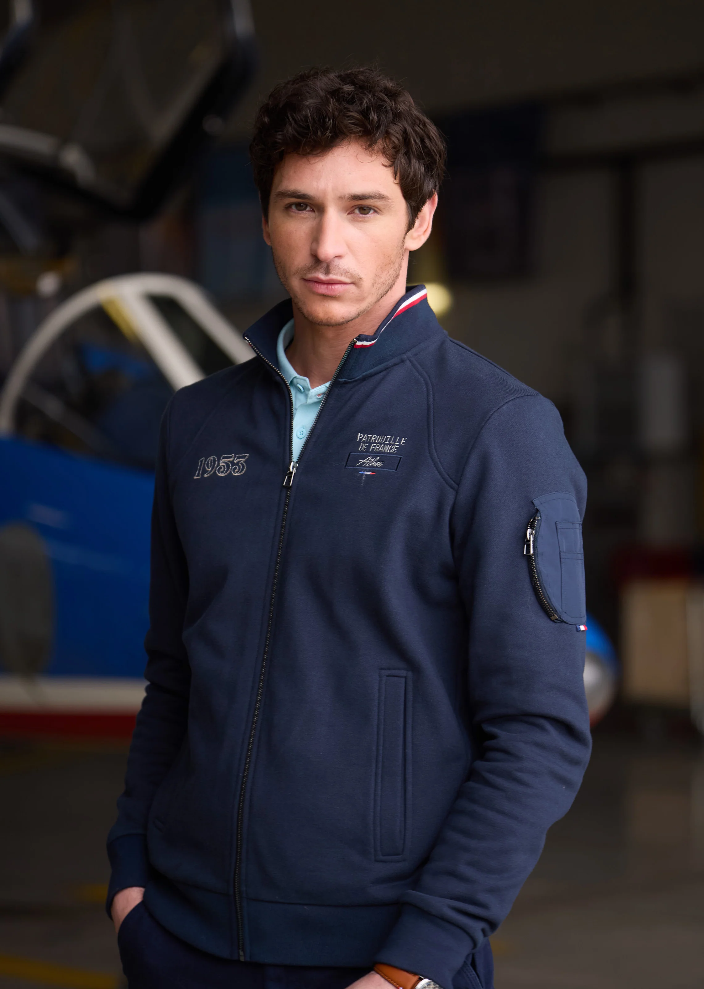 SWEAT SHIRT COCKPIT SUPREME bleu marine - Image 3