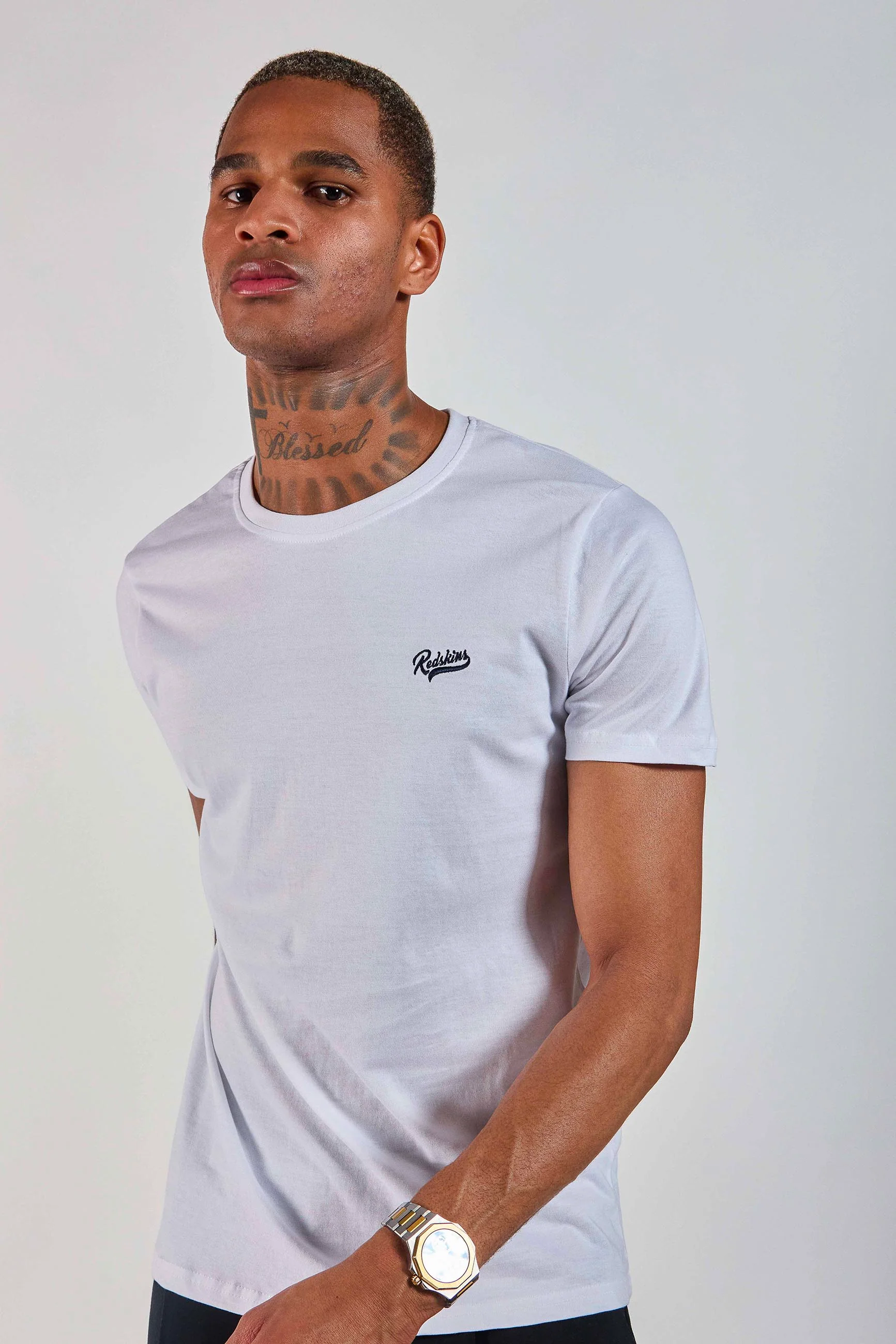 T-shirt blanc 231035 - Image 3