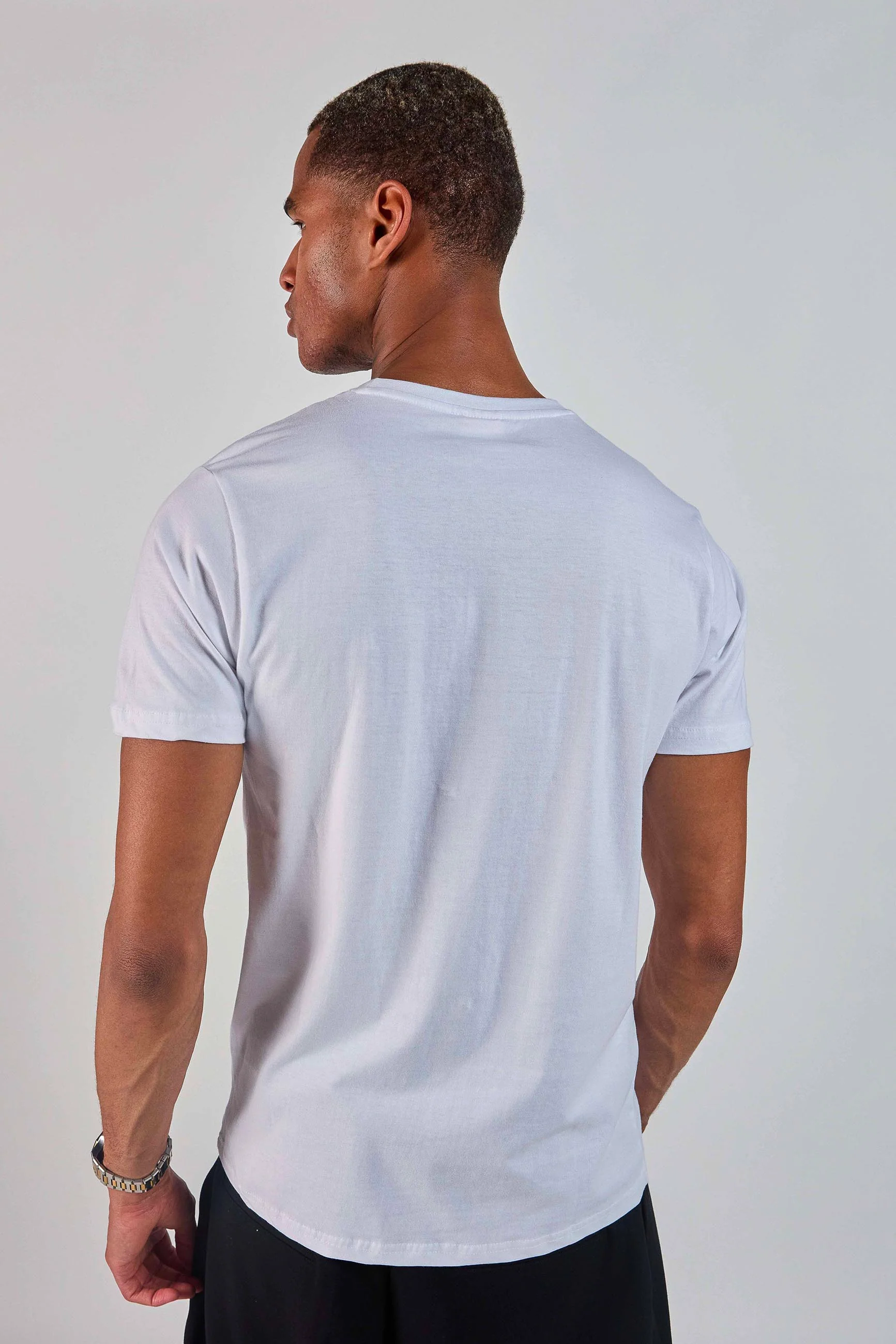 T-shirt blanc 231035 - Image 4